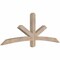Ekena Millwork Alberta Smooth Timber Gable Bracket, Douglas Fir, 72"W x 27"H x 3 1/2"D x 3 1/2"F, 9/12 Pitch GBW072X27X0404ALB00SDF - alternate 2